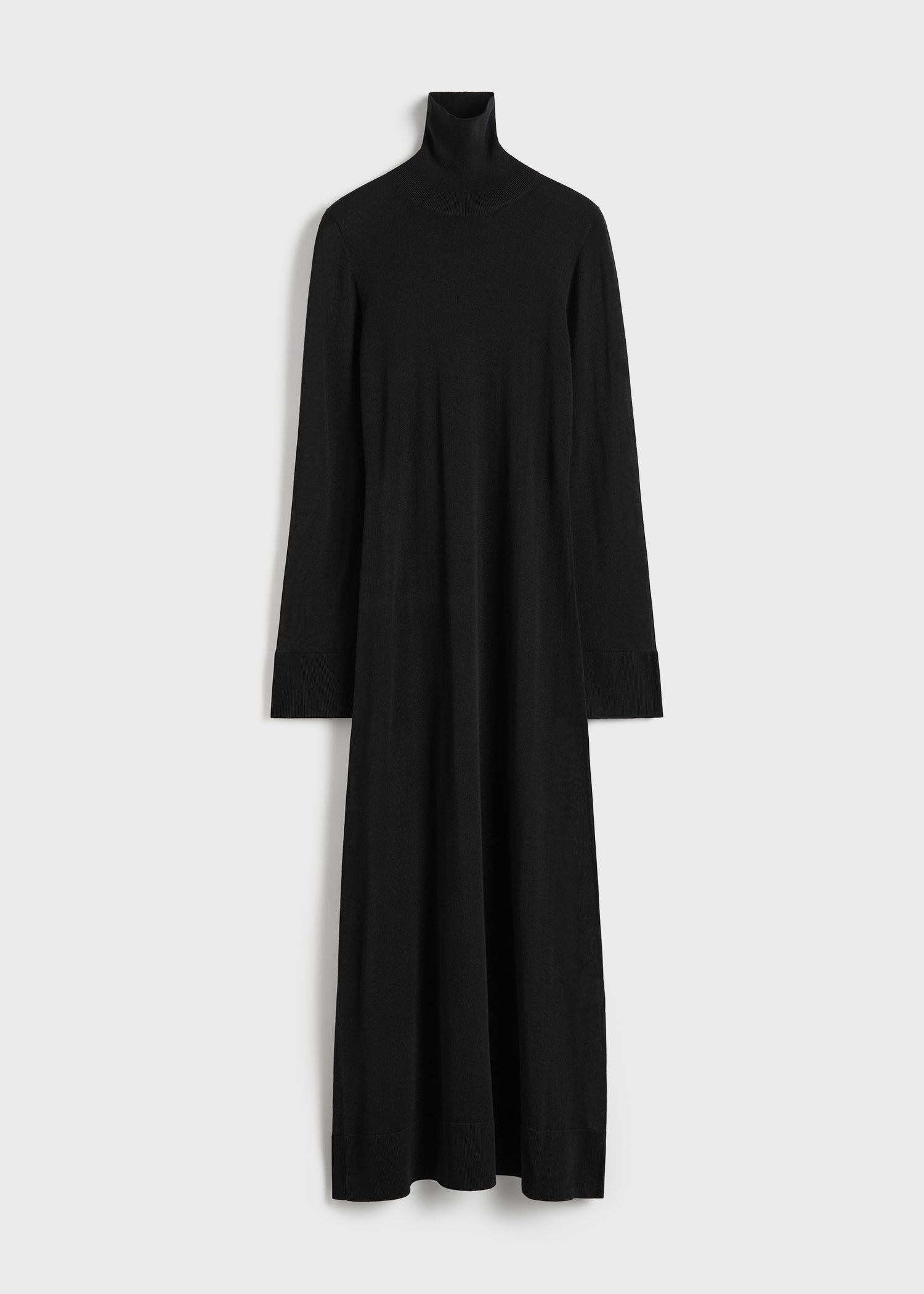 SLIT SLEEVE KNIT DRESS