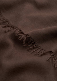 LIGHT WOOL BLANKET SCARF