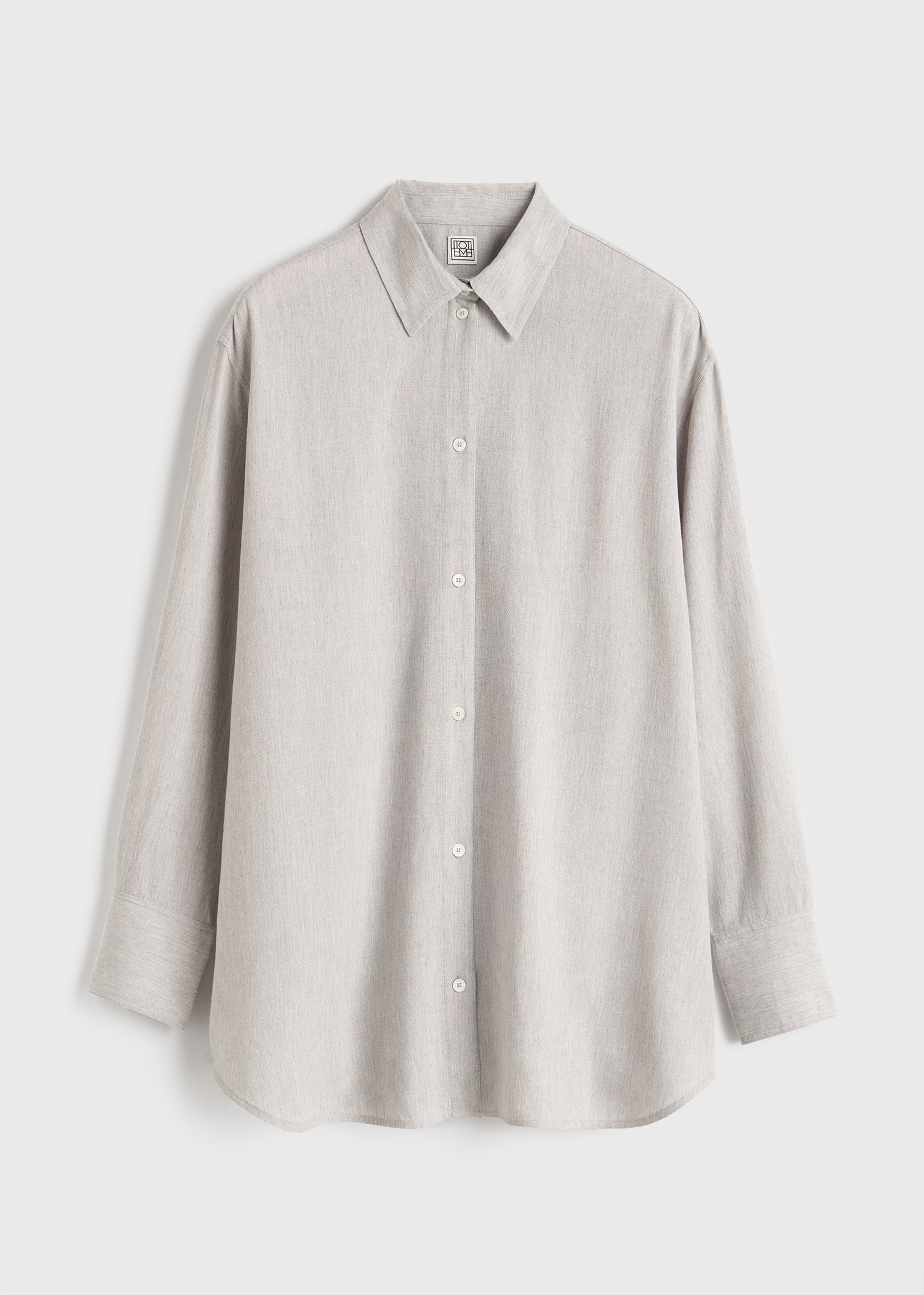 FLUID VISCOSE-BLEND SHIRT