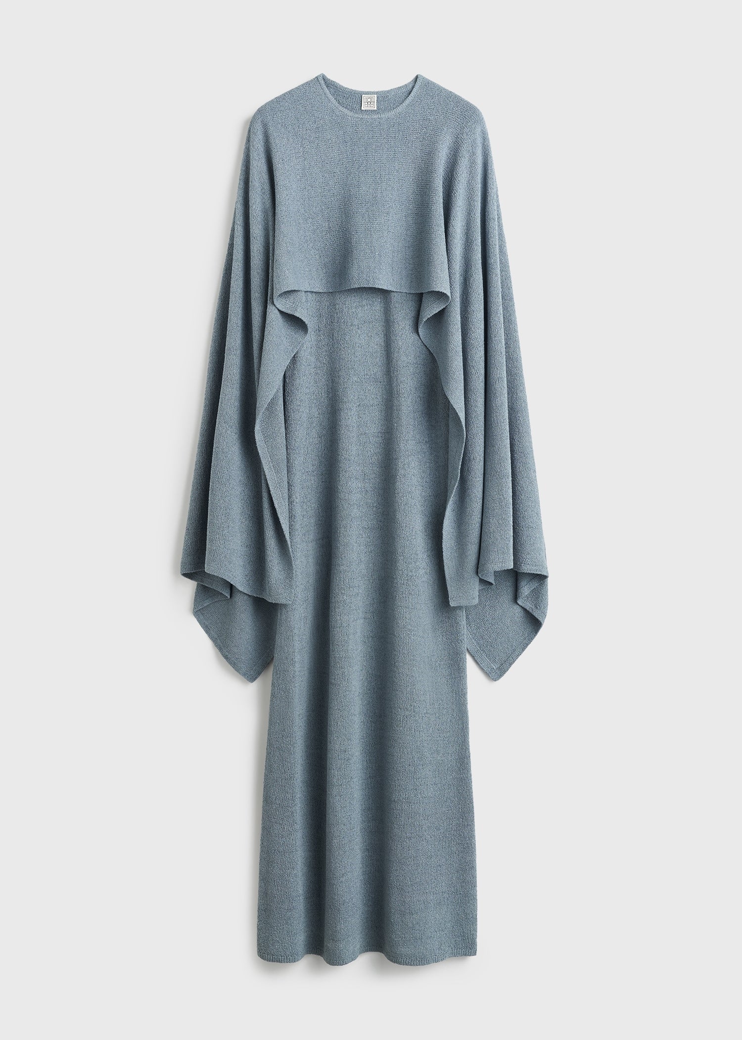 CAPE KNIT DRESS