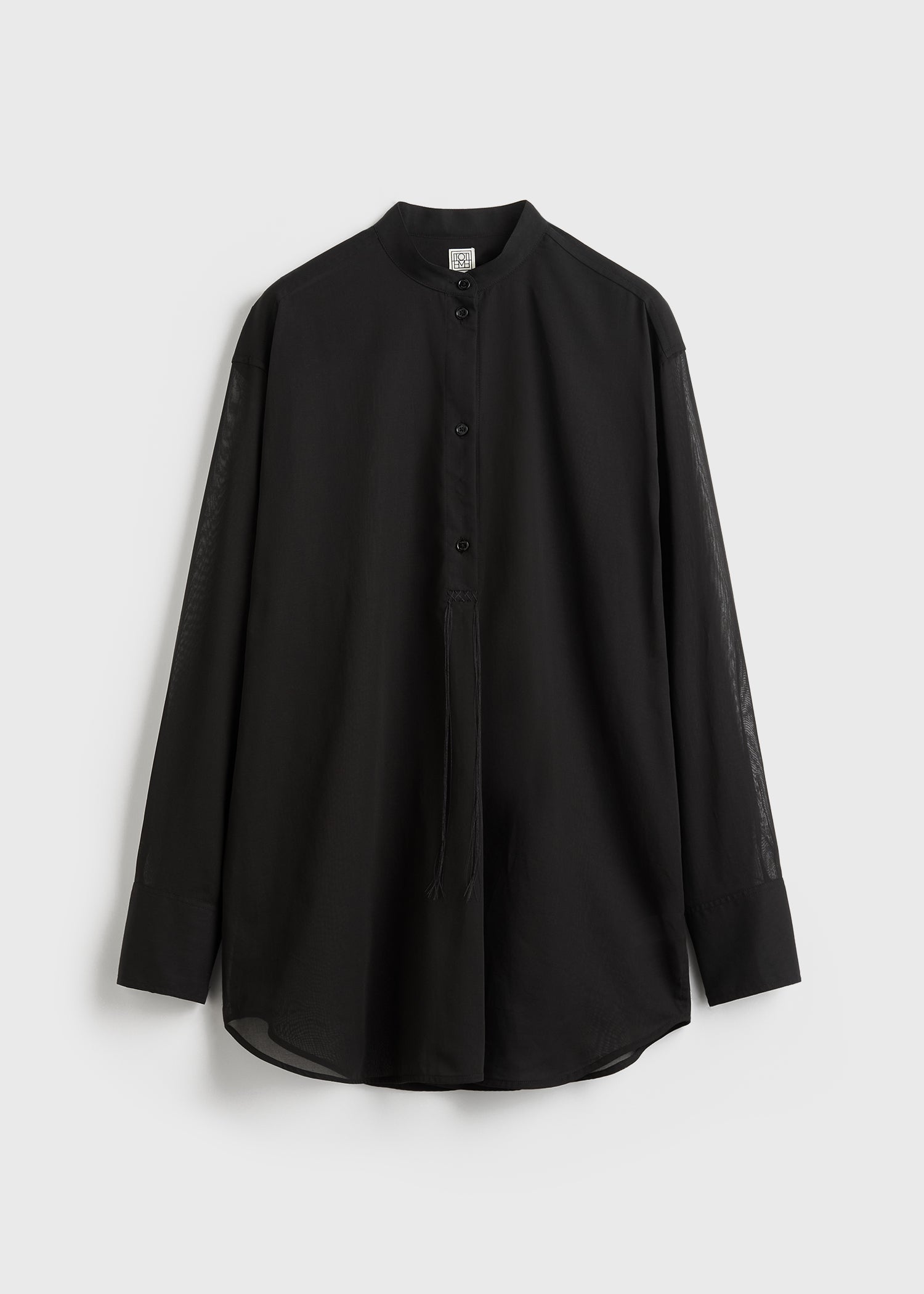 STAND-COLLAR SHIRT
