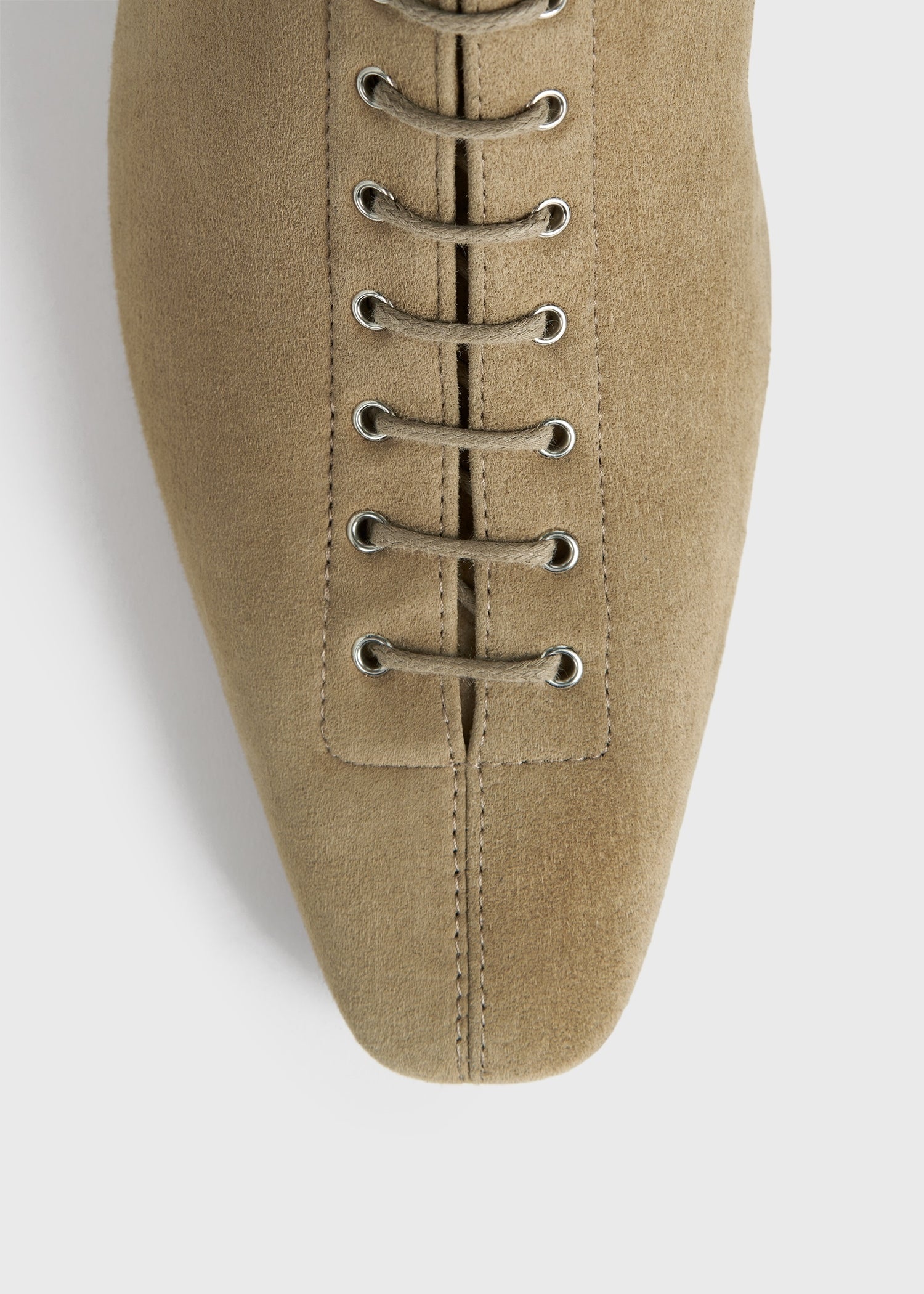 SUEDE LACE-UP BOOTS