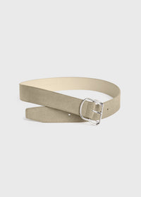 SWIRL SUEDE BELT