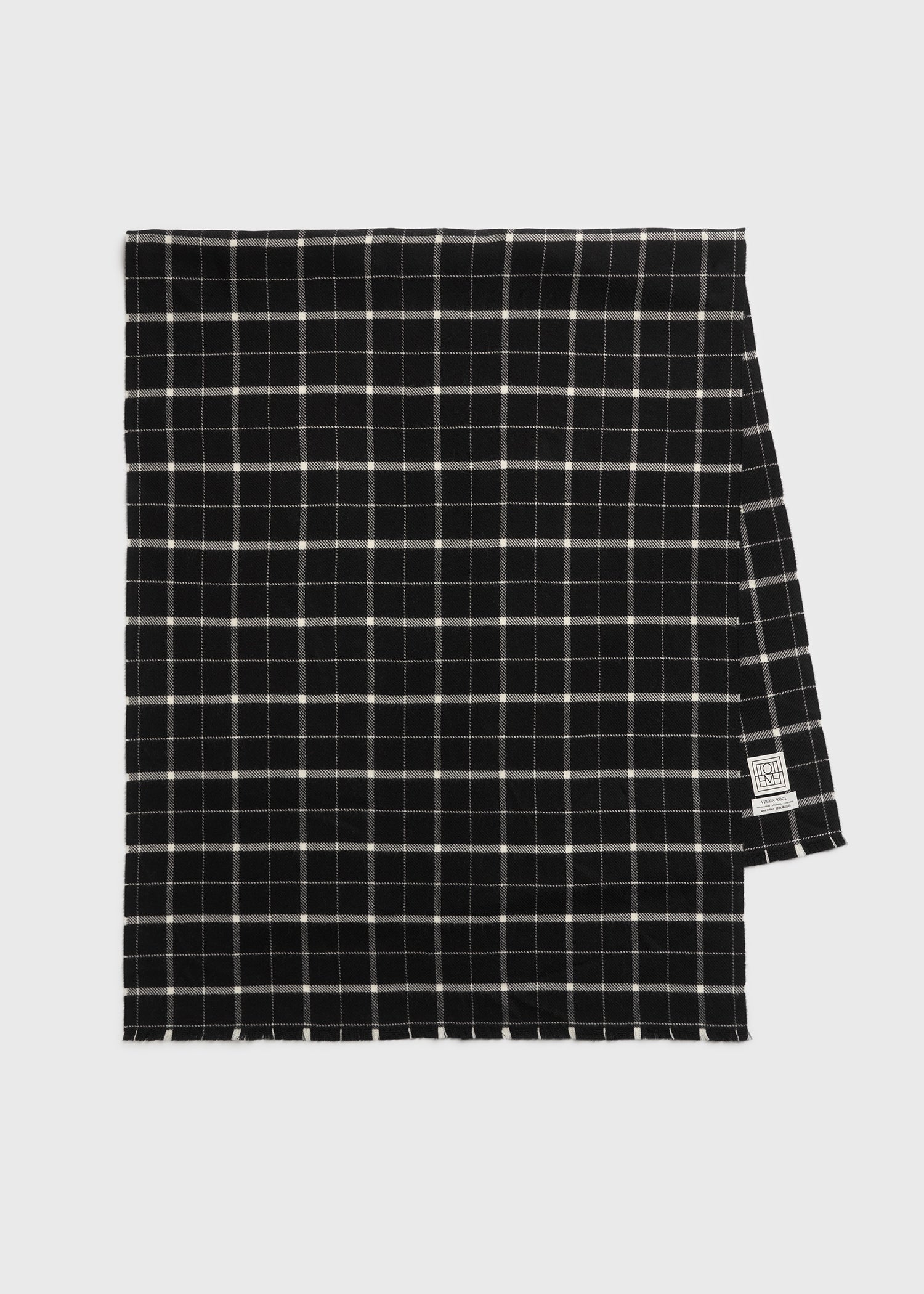 WINDOWPANE SCARF