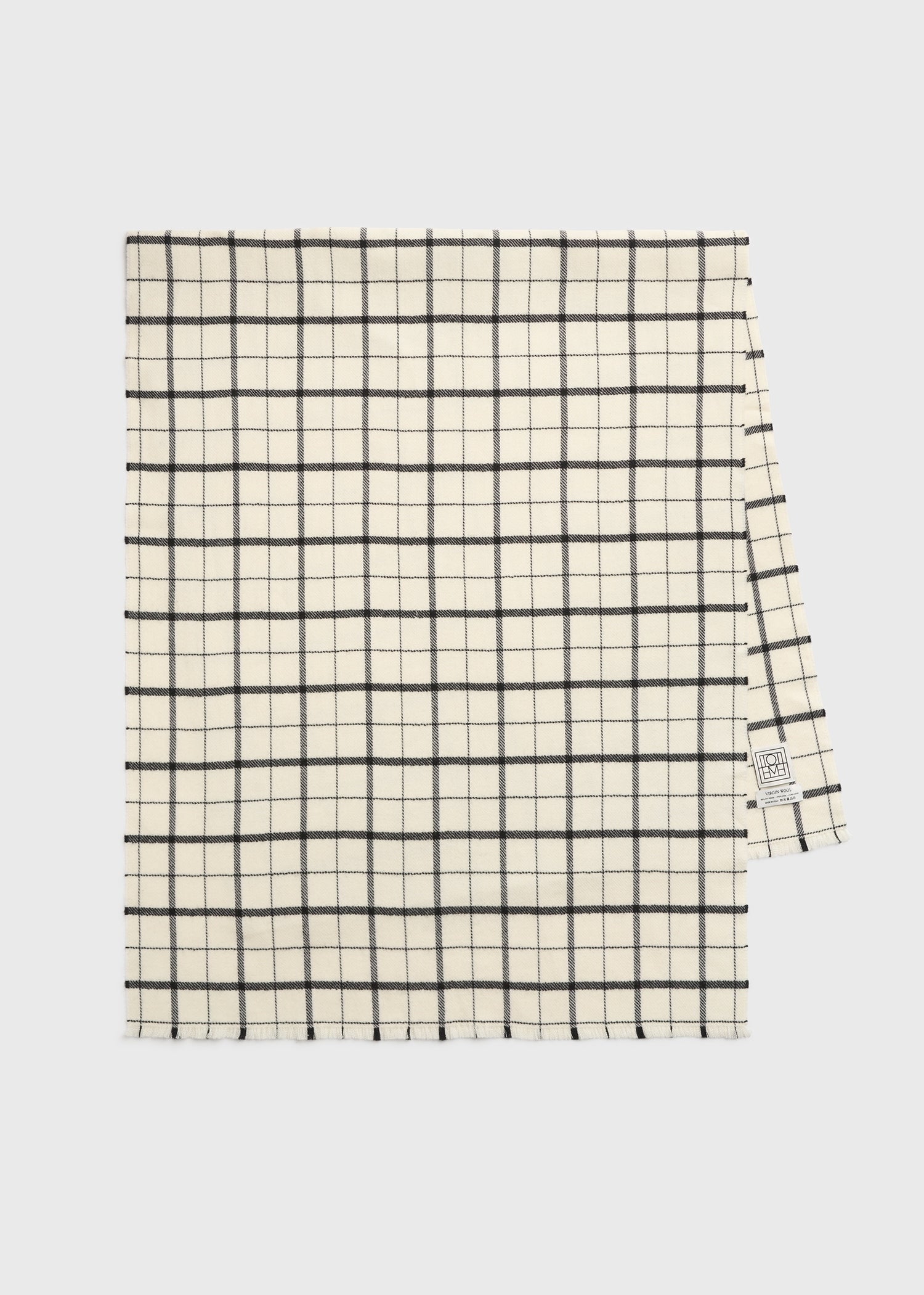 WINDOWPANE SCARF