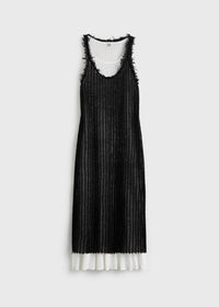 MOHAIR KNIT TANK DRESS
