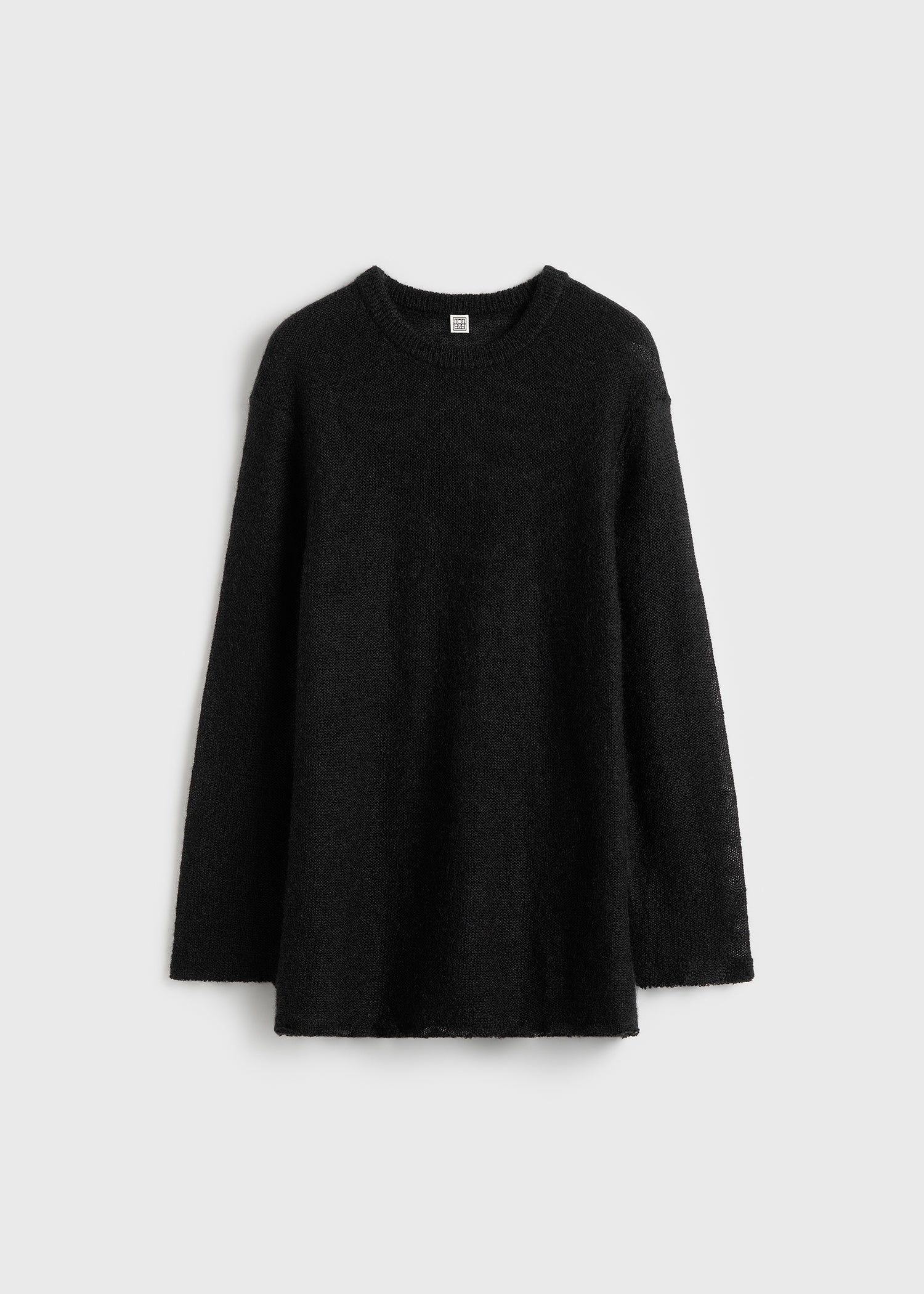 LONG OPEN WEAVE KNIT