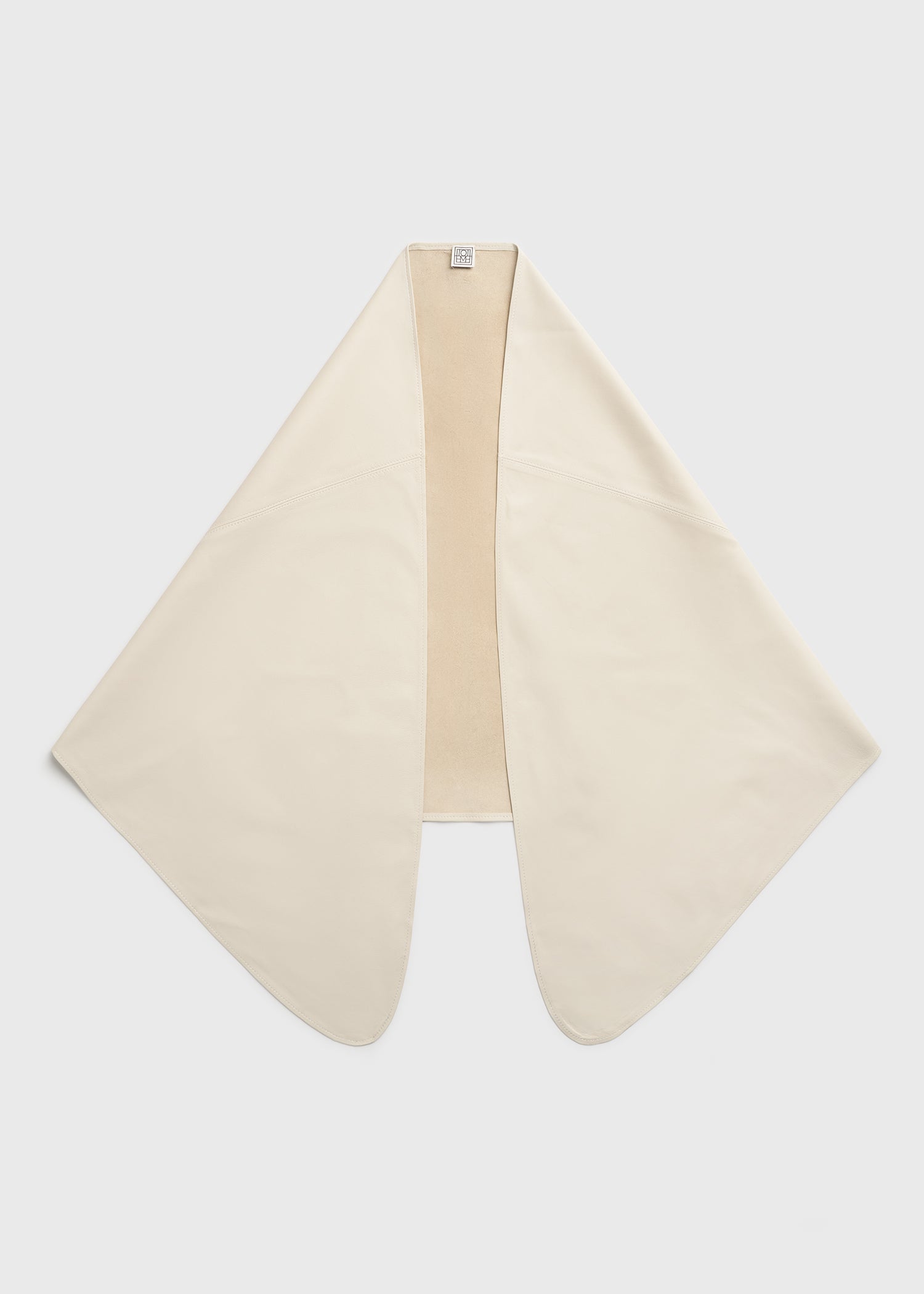 BIG LEATHER SCARF