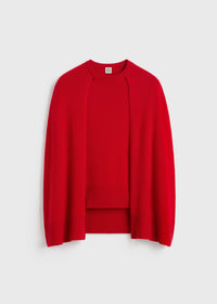 CREW CAPE KNIT