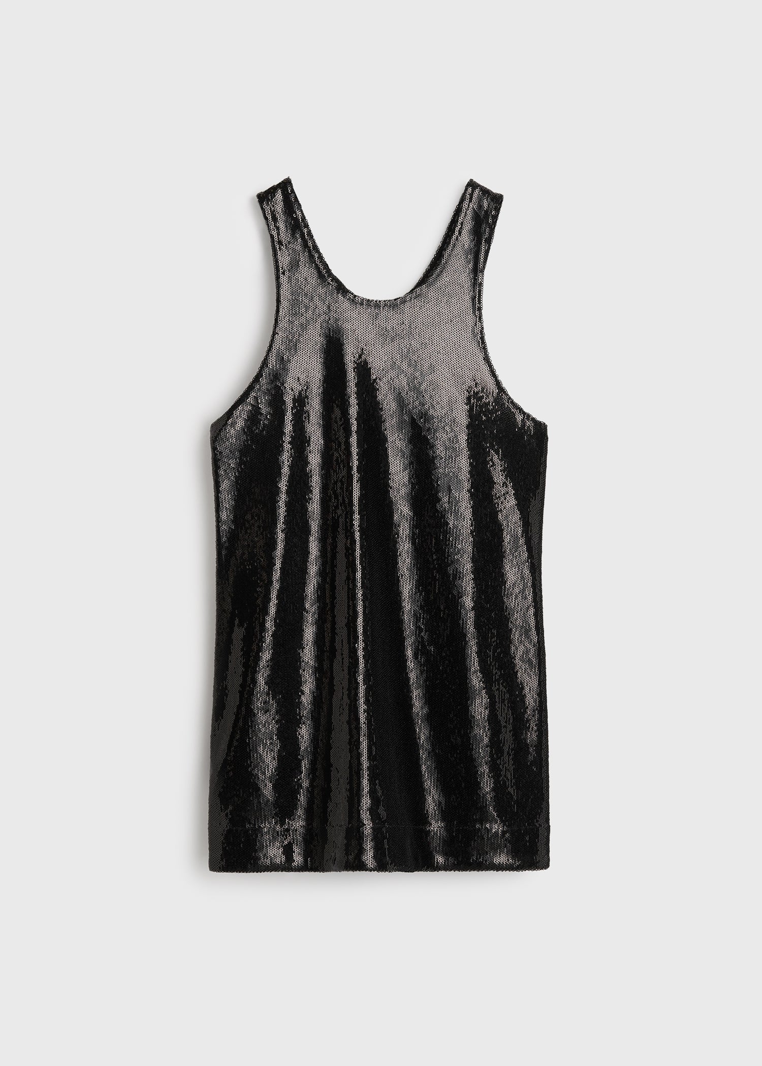 CURVED SEQUIN TANK