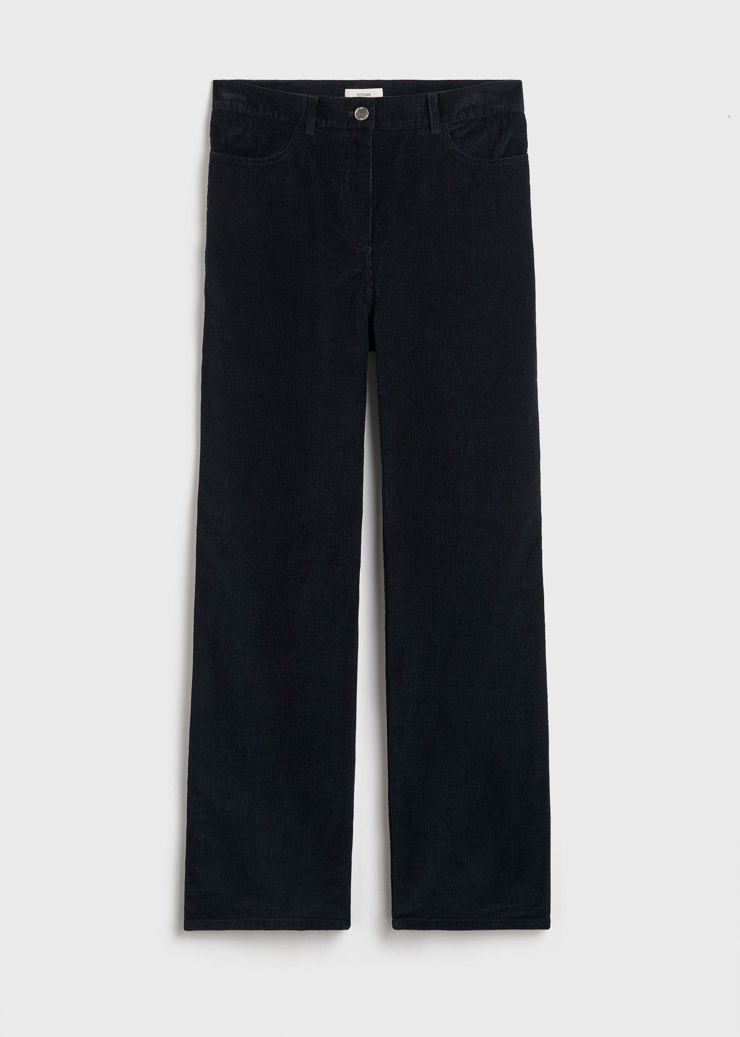 STRAIGHT CORD TROUSERS