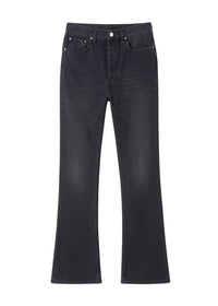 Pantalon à jambes évasées en denim - Faded Black