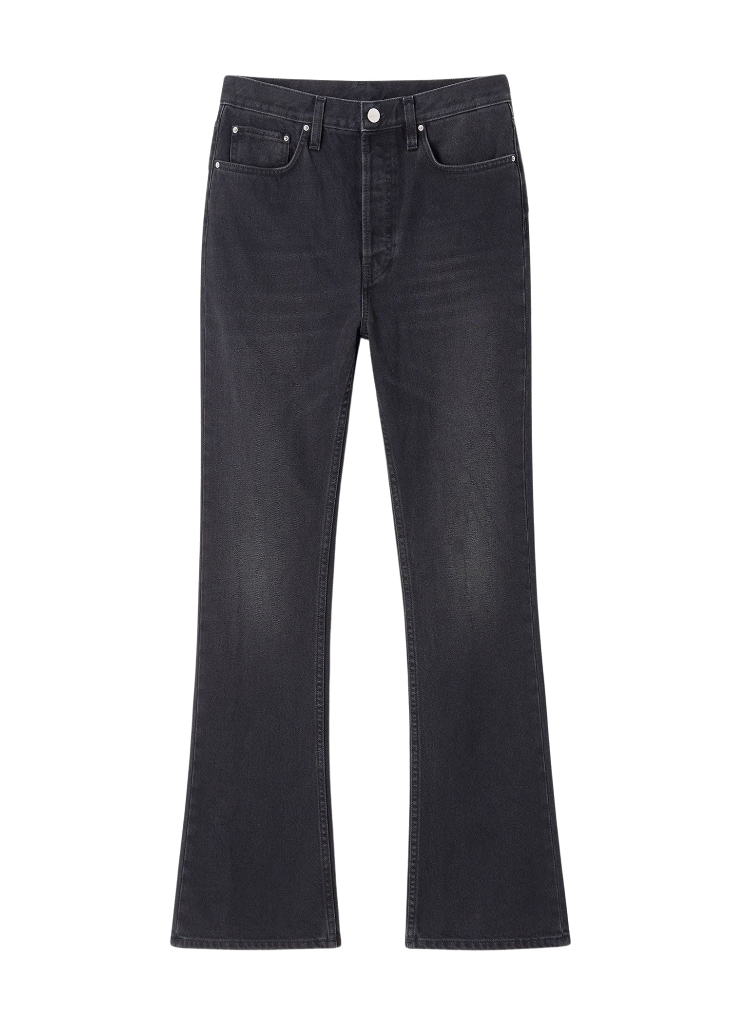 Pantalon à jambes évasées en denim - Faded Black