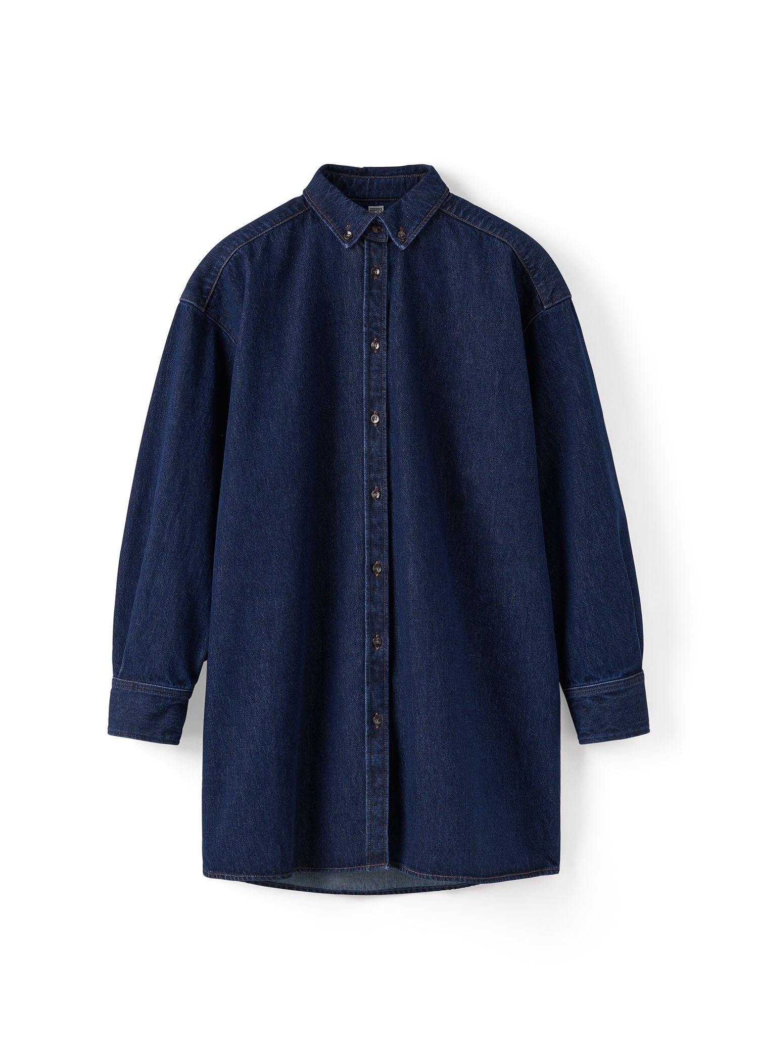 Chemise longue en denim - Dark Indigo