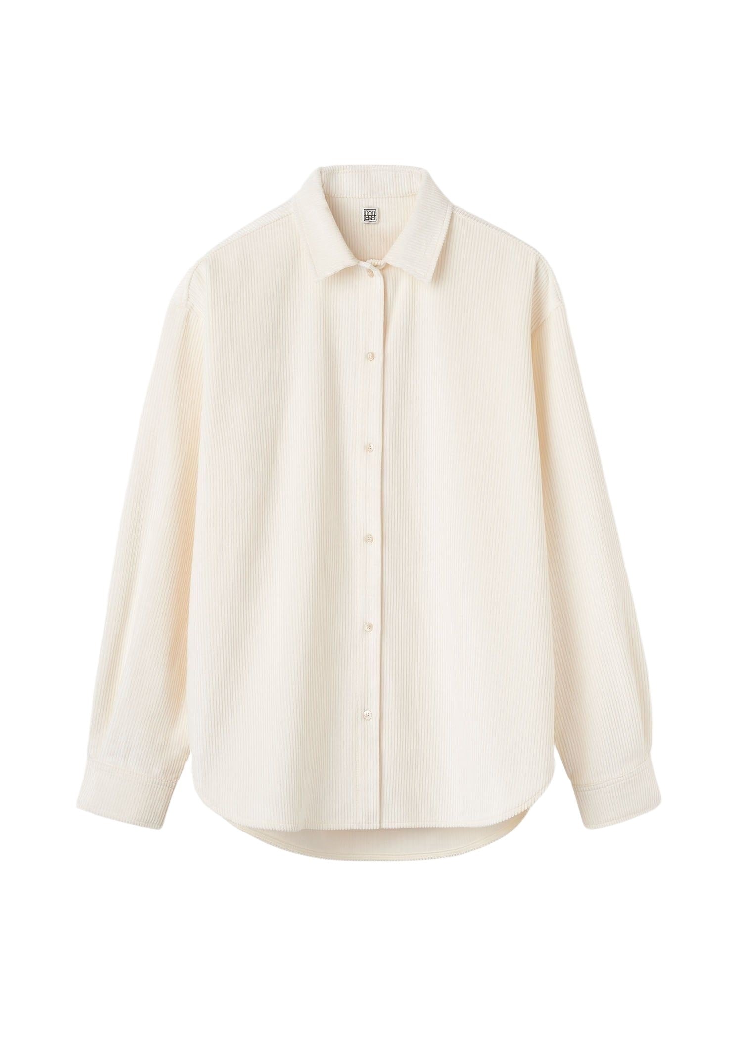 Chemise en velours côtelé - Macadamia