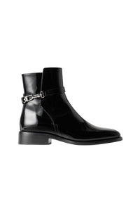 Bottines Jodhpur 30 en cuir - Black