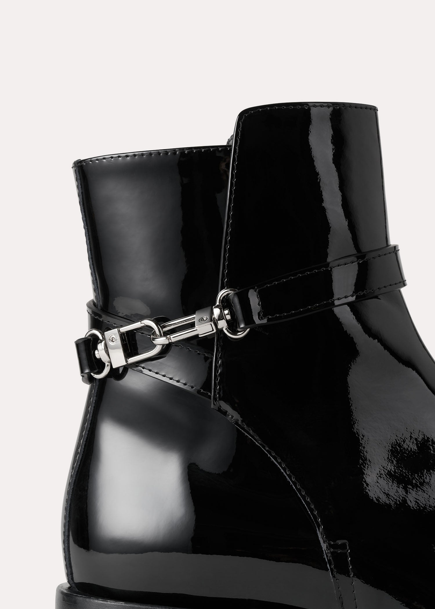 Bottines Jodhpur 30 en cuir - Black