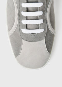 Baskets monogramme en cuir - Grey