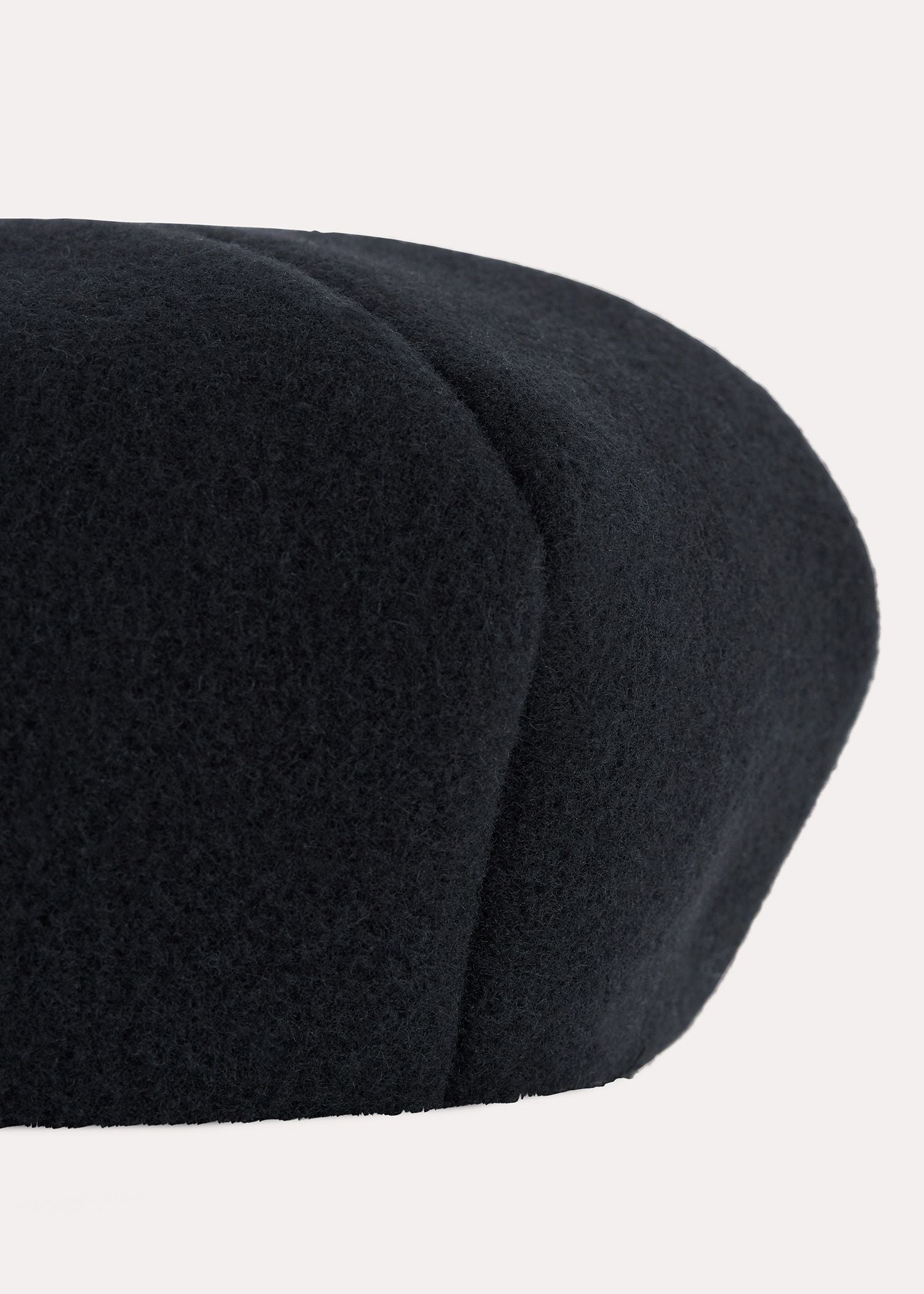 Béret en feutre de laine - Navy
