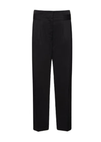Pantalon à double plis - Black