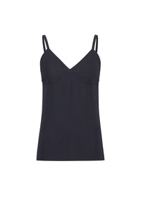 Débardeur Cami en satin - Navy