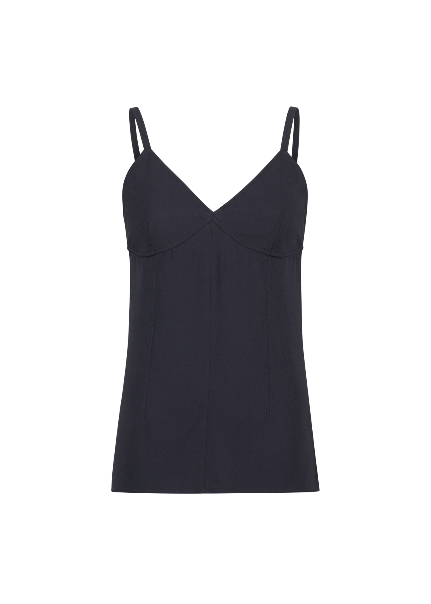 Débardeur Cami en satin - Navy