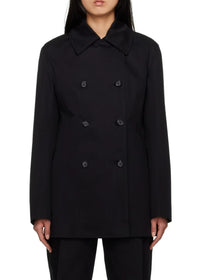 Veste structurée à boutons - Black