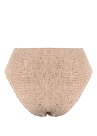Smocked bikini bottoms - Overcast Beige