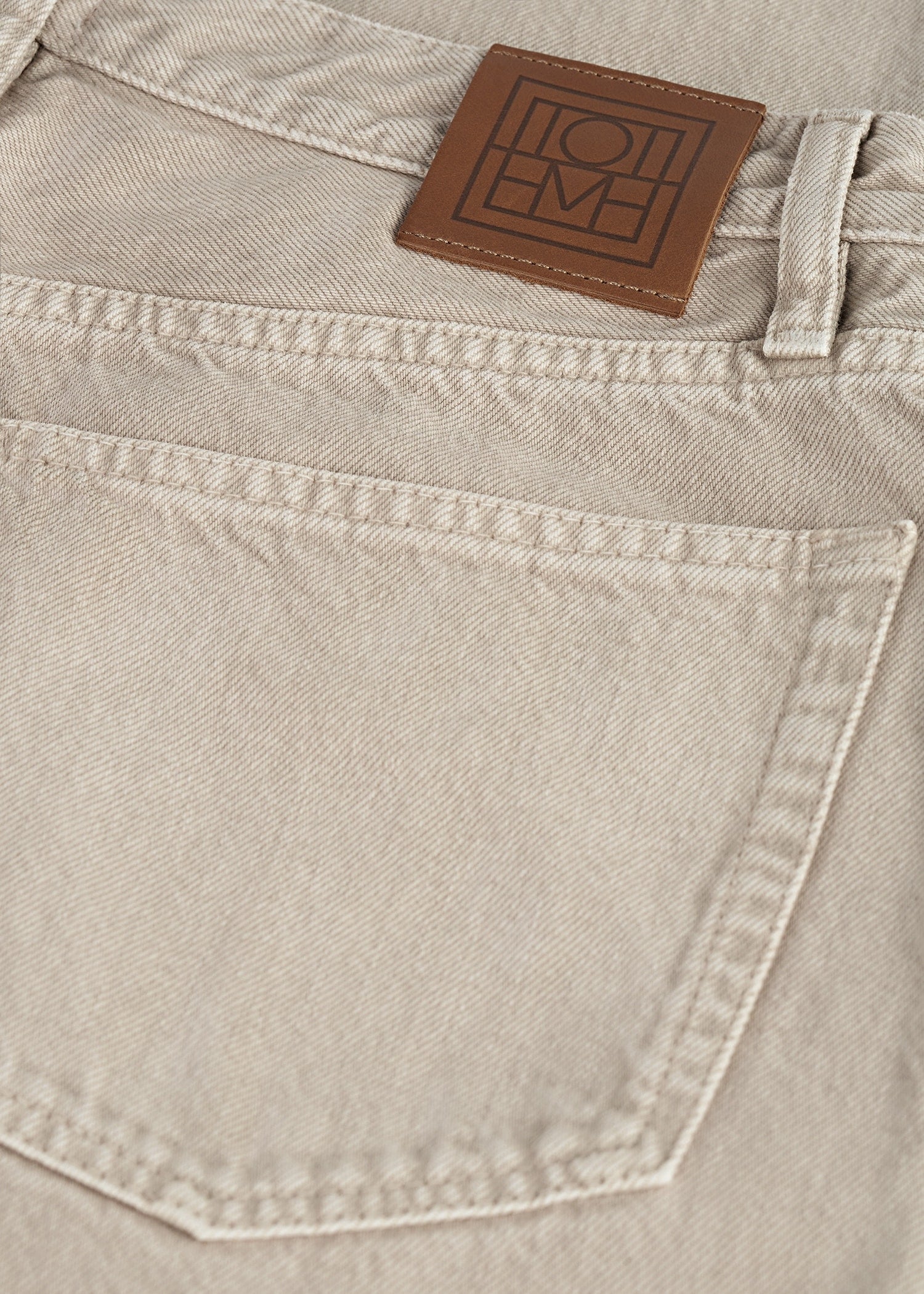 TWISTED SEAM DENIM FULL LENGTH