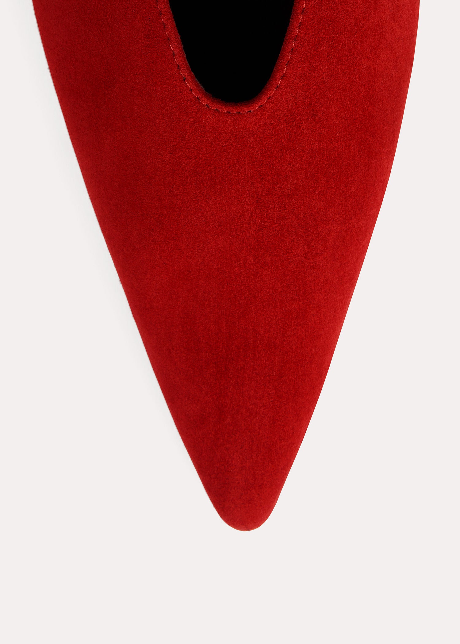 Leather Mary Jane 55 pumps - Scarlet