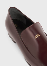Mocassins en cuir - Burgundy