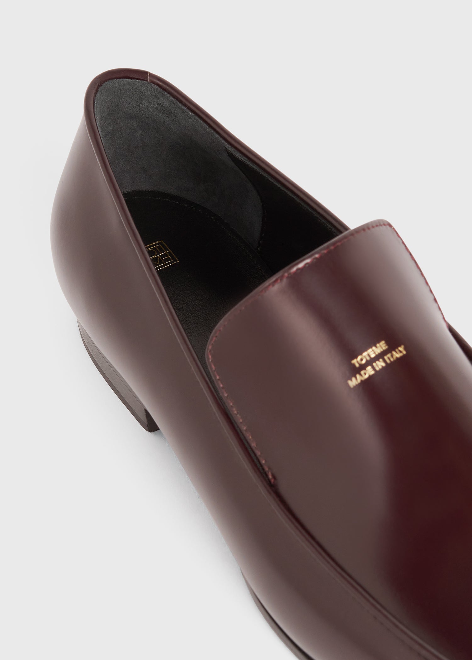 Mocassins en cuir - Burgundy