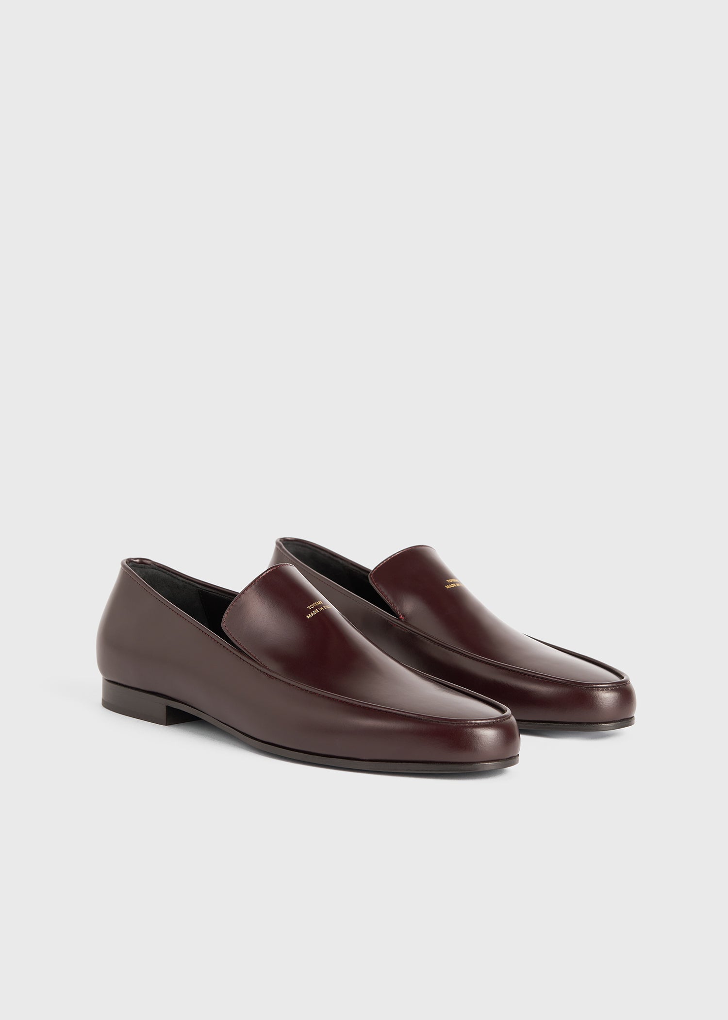 Mocassins en cuir - Burgundy