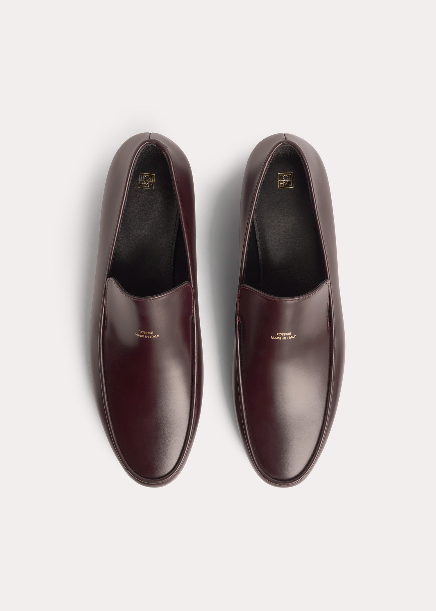 Mocassins en cuir - Burgundy