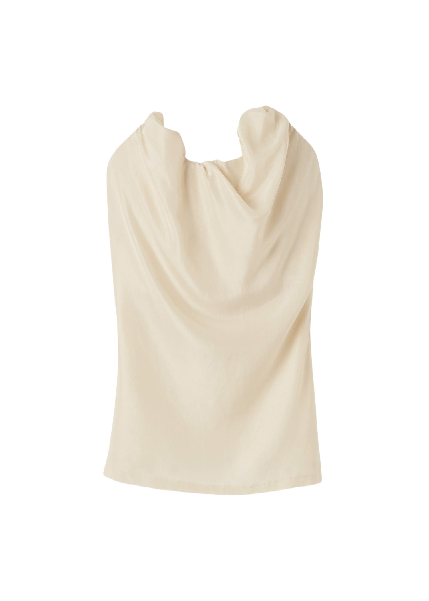 Bustier Moulage en soie - Off White