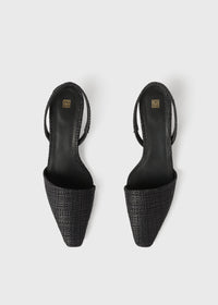 Escarpins 35 à bride arrière - Black