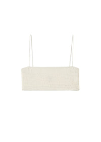 Haut de bikini à smocks - Tofu