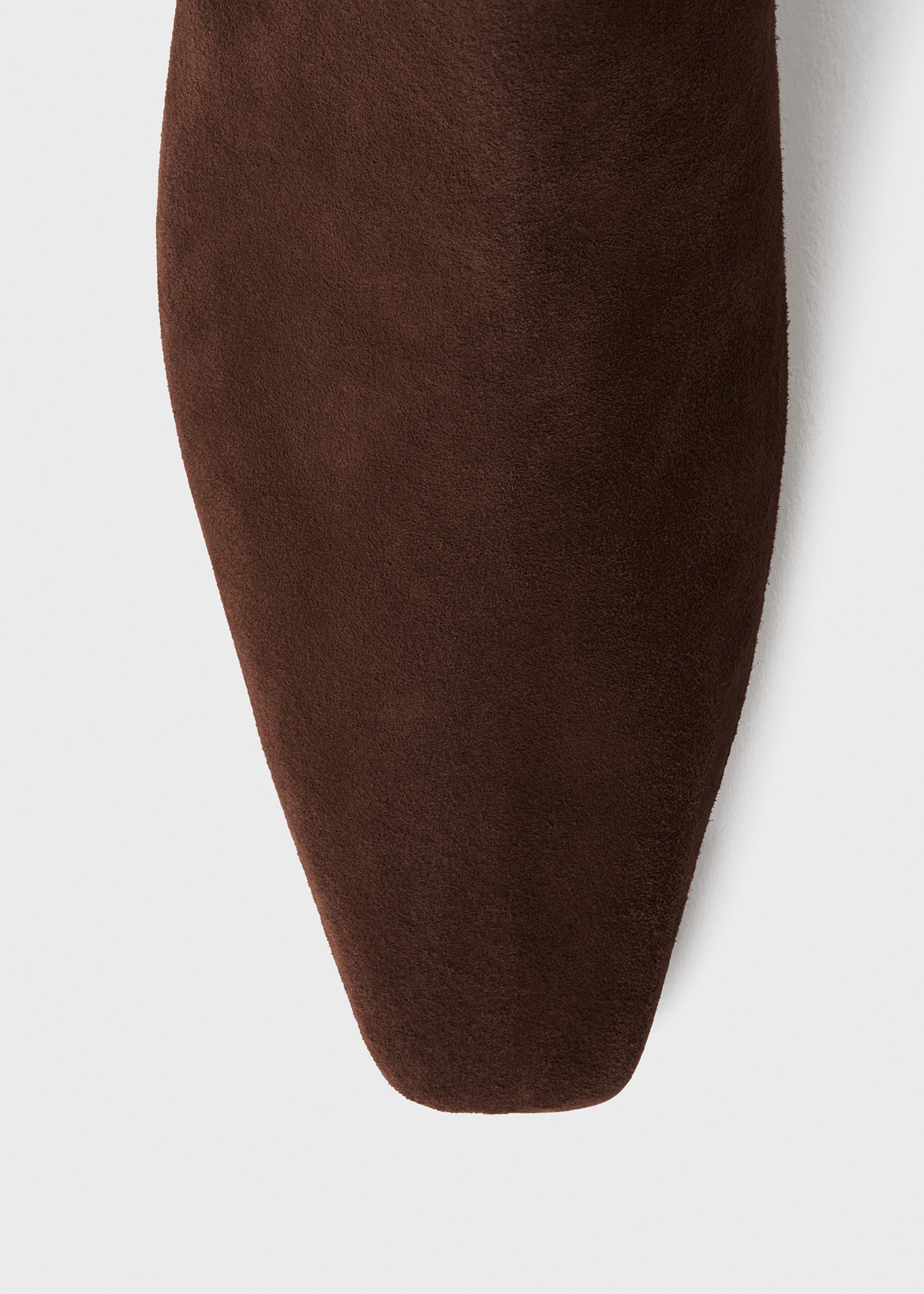 Bottines à talons moyen 55 en cuir - Chocolate Brown