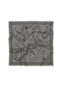 Écharpe à motif tissée - Black
