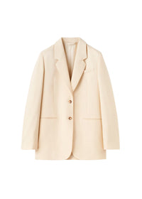 Blazer à chevrons - Bleached Sand