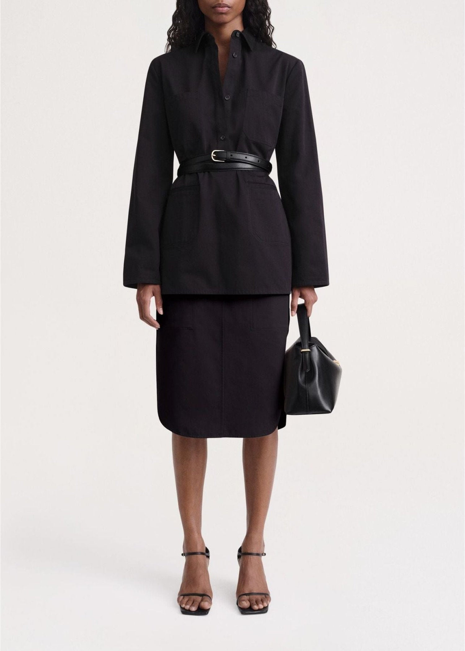 Chemise à poches - Black
