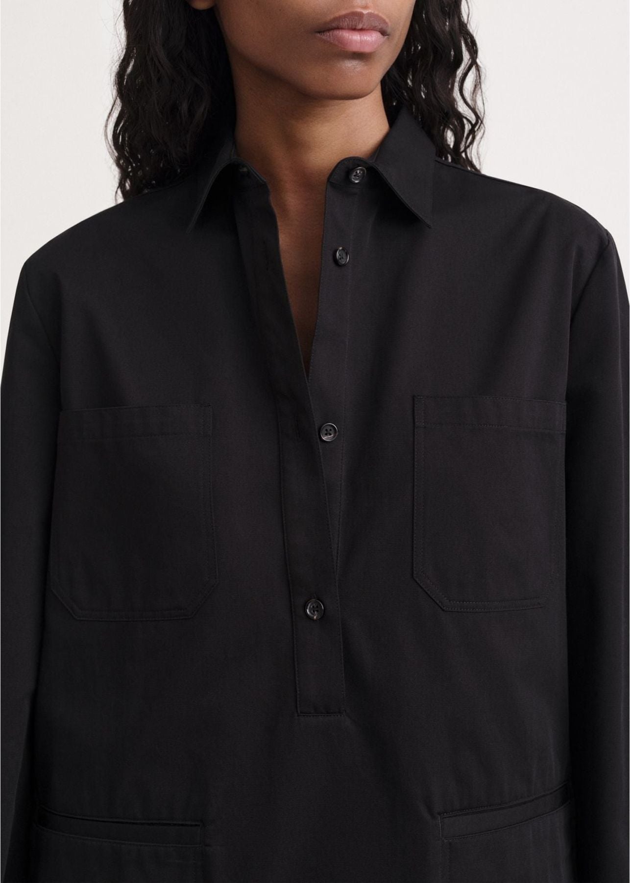 Chemise à poches - Black