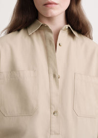 Shirt with pockets - Overcast Beige