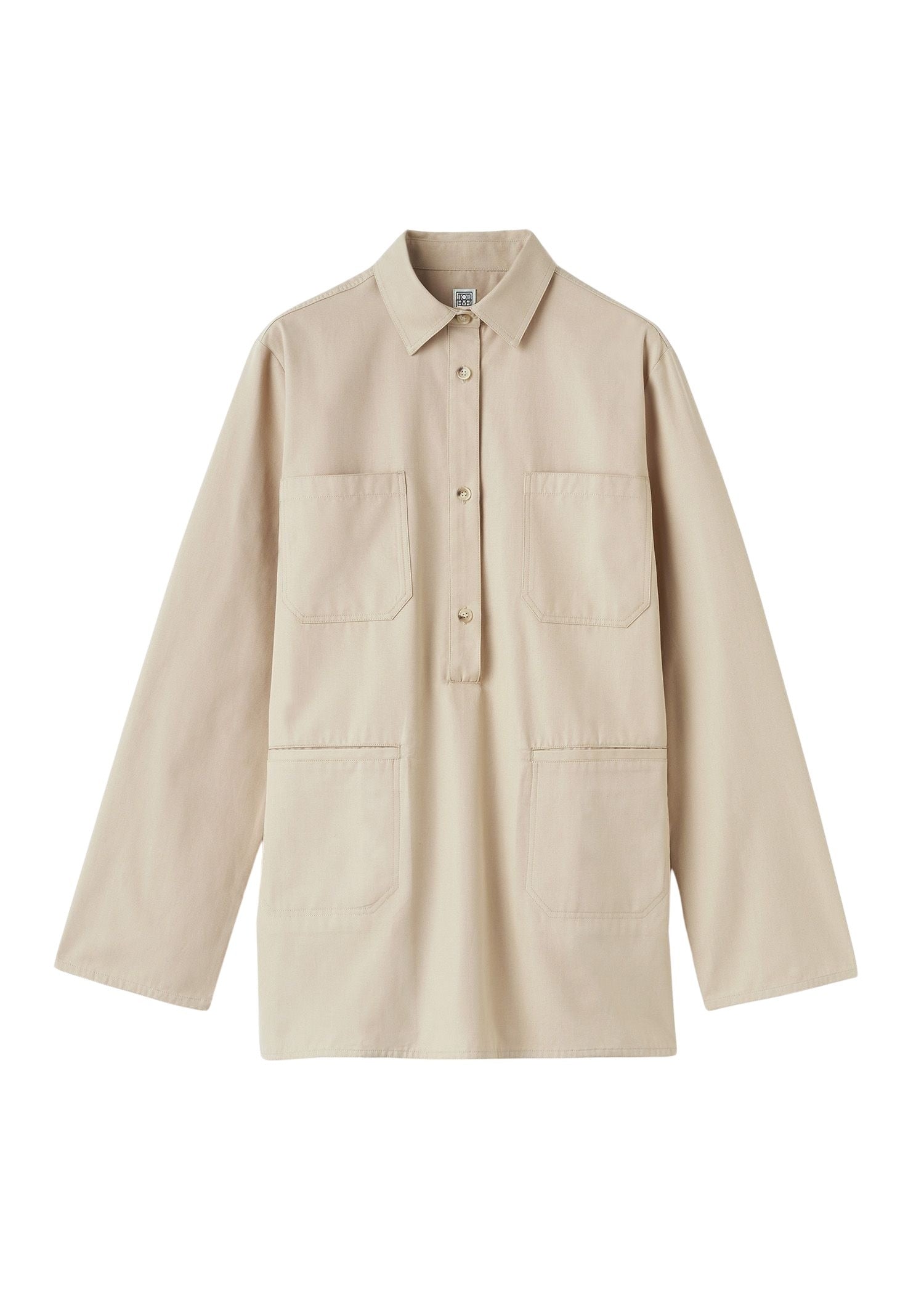 Shirt with pockets - Overcast Beige