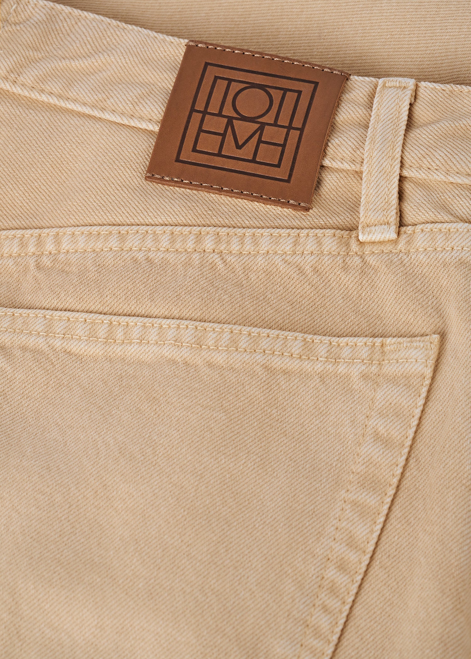 TWISTED SEAM DENIM FULL LENGTH