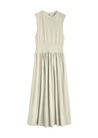 Robe midi sans manches - Pale Sage