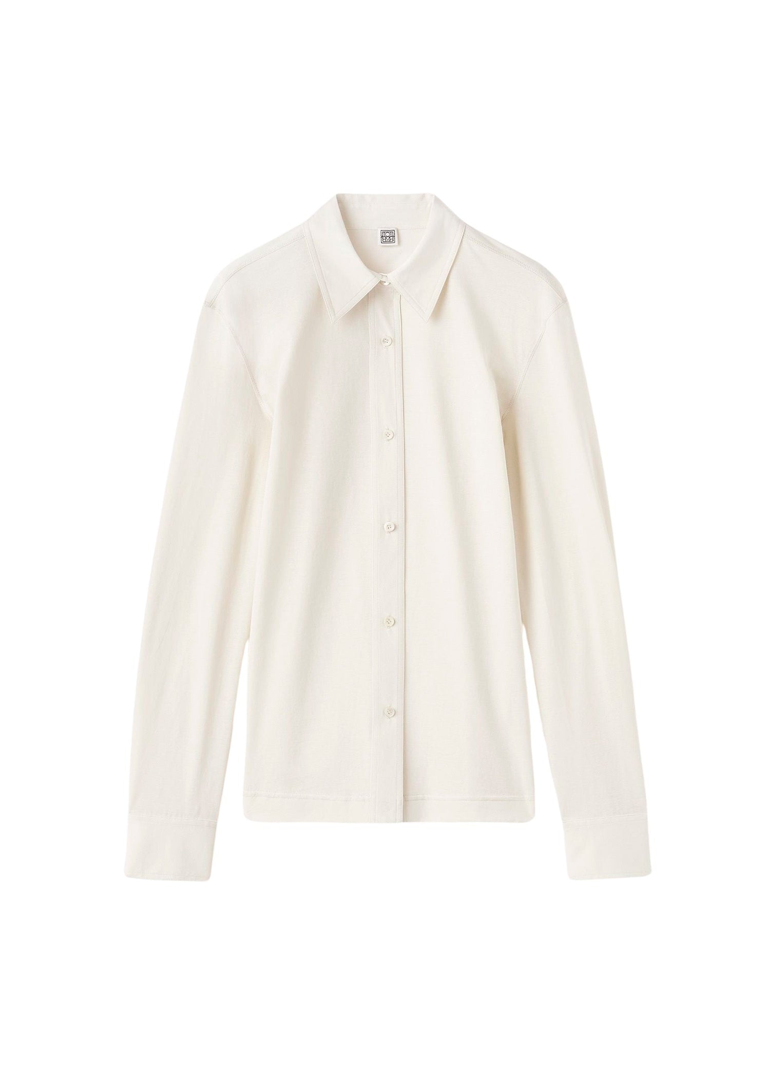 Casual shirt with pointed collar - Macadamia