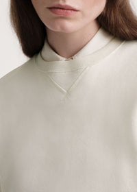 Sweatshirt à col rond - Off White
