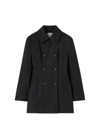 Veste structurée à boutons - Black