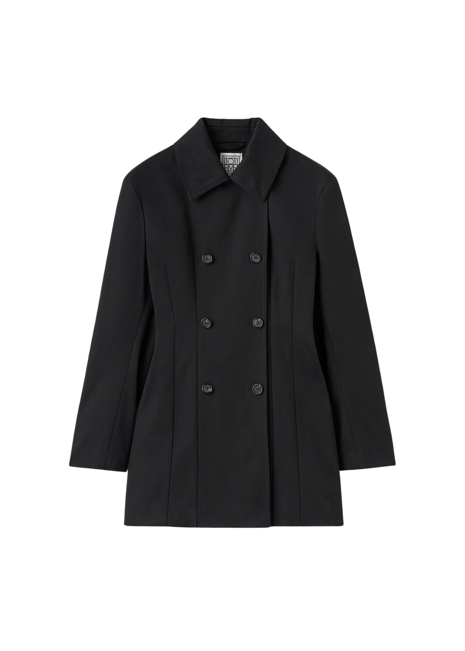 Veste structurée à boutons - Black